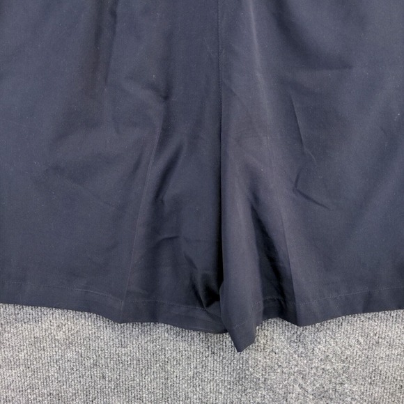 LizGolf Women's Chino Shorts Blue Size 12 Polyester Blend Slash Pockets - Picture 4 of 11